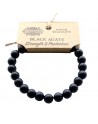 Black Agate Power Bracelet