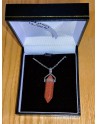Sun Stone  Wand Necklace