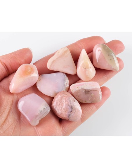 Pink Peruvian Opal Tumble Stone