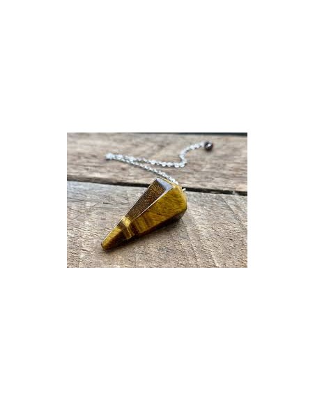 Tiger's Eye Pendulum