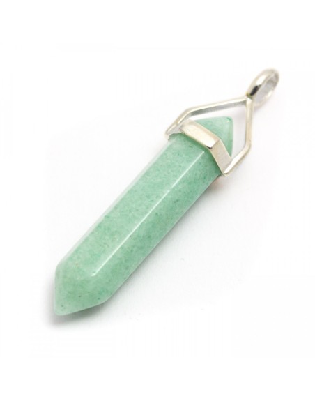 Light Jade Wand Necklace