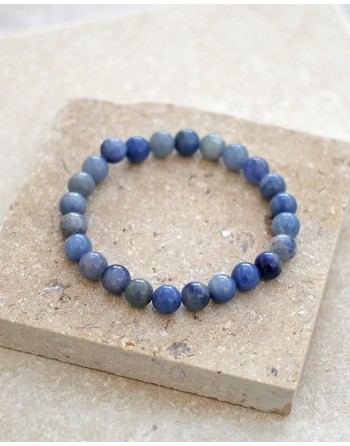 Blå Aventurin Armband