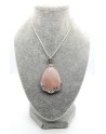 Rose Quartz Pendant Necklace