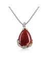 Carnelian Pendant Necklace