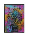 Elephant Tree Cotton Wall Art