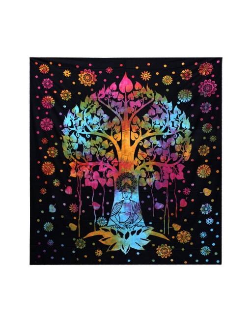 Bodhi Tree Cotton Bed Spread