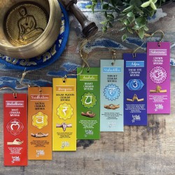Tribal Soul Incense Sticks - 7 Chakras with Message Card
