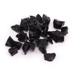 Raw Black Agate stone