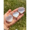 Selenite Heart Stone