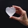 Selenite Heart Stone