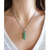 Green Aventurine Wand Necklace