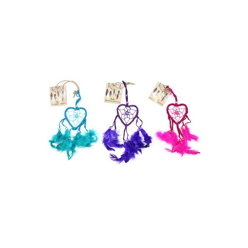 Dream Catcher Heart Small - Pink