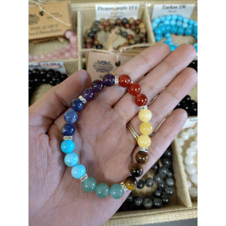 chakra Stone Bracelet