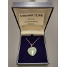 Amazonite Stone Heart Necklace