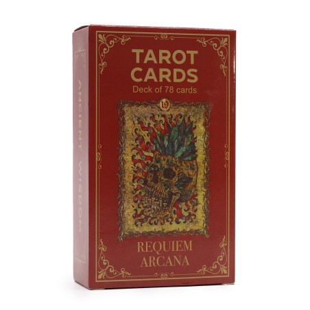 Requiem Arkana Tarot Kortlek med Guidebok (Stor storlek)