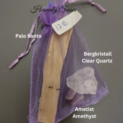 Palo Santo with Crystals