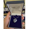 Sodalite Stone Heart Necklace