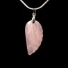 Rose Quartz Angel Necklace