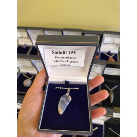 Sodalite Angel Necklace