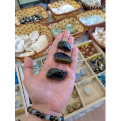 Blue Tiger's Eye Tumblestone