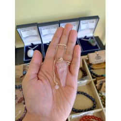 Rose Quartz Pendulum