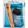 Palo Santo with Black Tourmaline & Clear Quartz