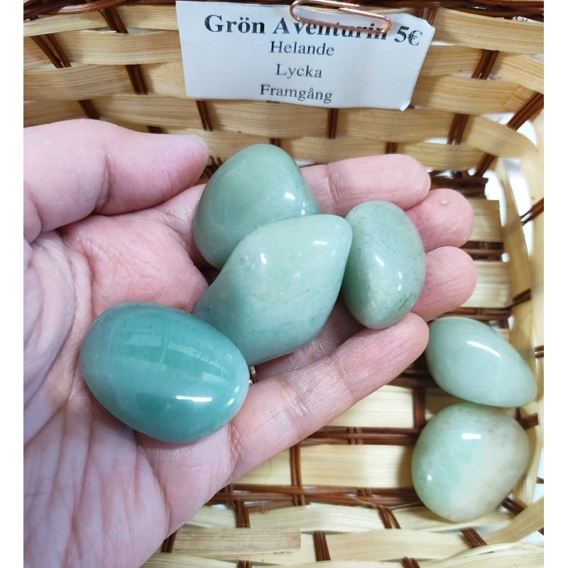 Large Green Aventurine Tumble Stone