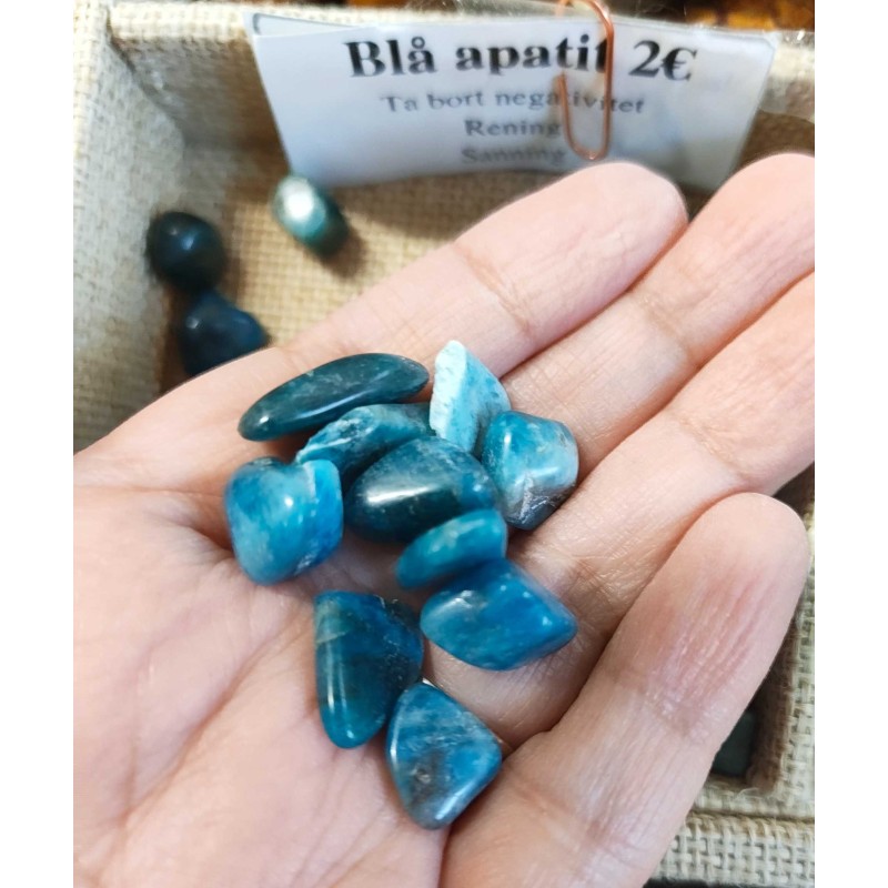 Blue Apatite Gemstones