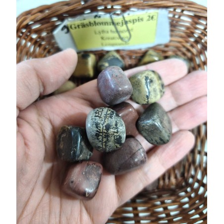Grass Flower Jasper Gemstone