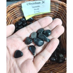 Black Obsidian Tumblestone (small)