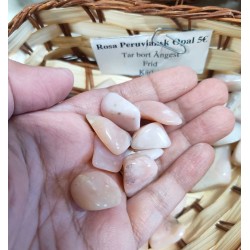 Pink Peruvian Opal Tumble Stone