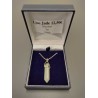 Light Jade Wand Necklace