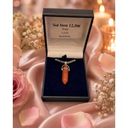 Sun Stone  Wand Necklace