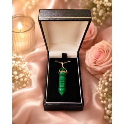Malachite Wand Necklace