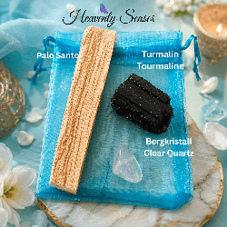 Palo Santo med svart turmalin & bergkristall