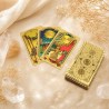 Gyllene Tarot Kortlek (Stor storlek)