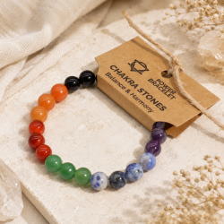 Chakra Stone Bracelet