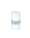 Finnmari Metallblockljus 7x15cm Vit