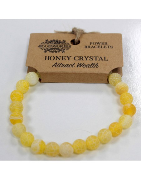 Honungskristall Armband