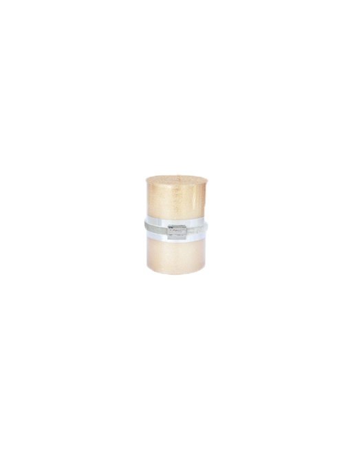 Finnmari Metallic Pillar Candle 7x10cm Gold