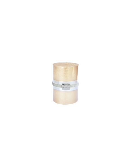 Finnmari Metallic Pillar Candle 7x10cm Gold