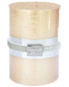 Finnmari Metallic Pillar Candle 7x10cm Gold