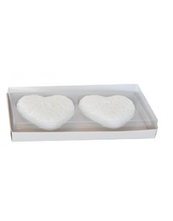 Finnmari 2 heart shaped Candle