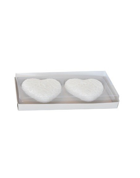 Finnmari 2 heart shaped Candle