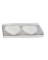 Finnmari 2 heart shaped Candle