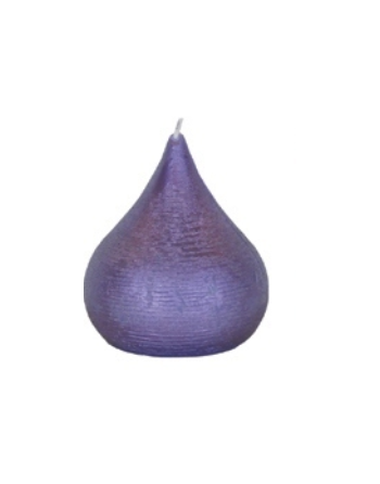 Finnmari Violet Drop Shaped Candle