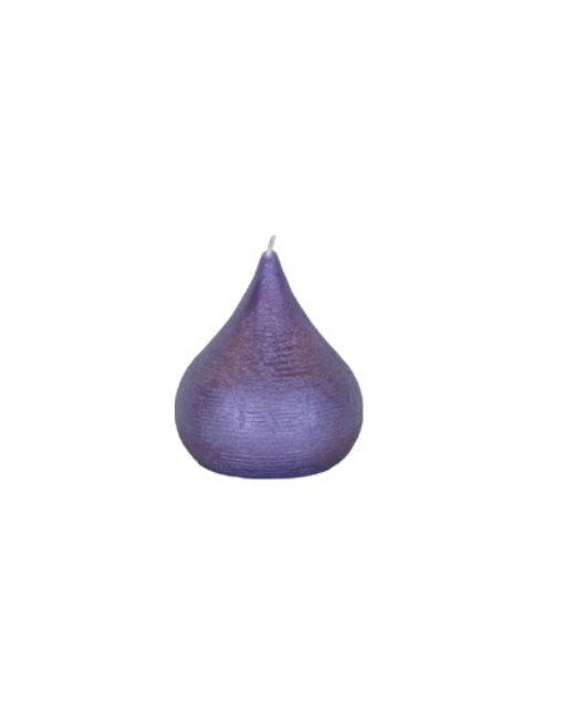 Finnmari Violet Drop Shaped Candle