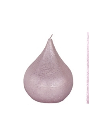 Finnmari Violet Drop Shaped Candle