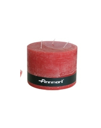 Finnmari red candle large 3 wick