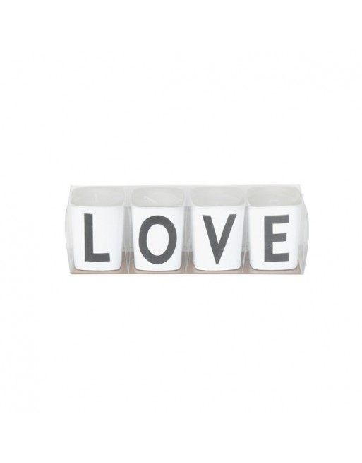 Love Votive Candle Set